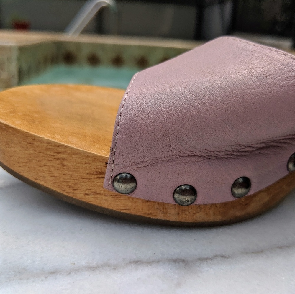 Mia clogs shoes pink shoes Size 8 - Picture 6 of 8